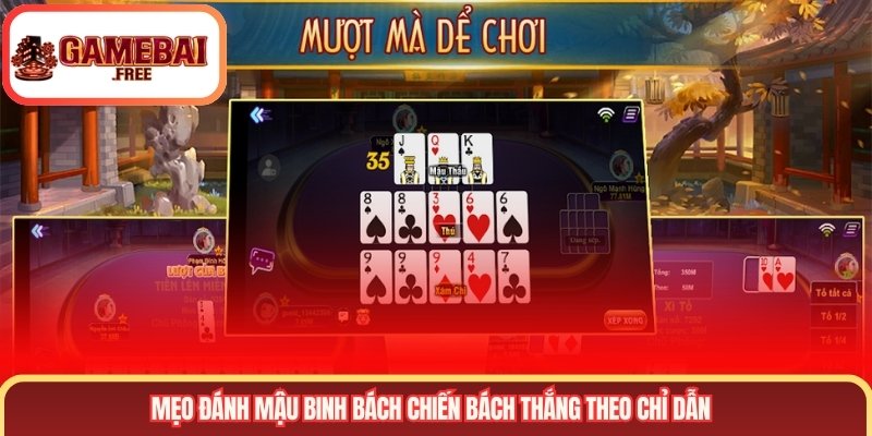 Mẹo đánh mậu binh bách chiến bách thắng theo chỉ dẫn