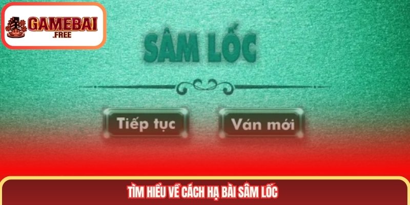 Tìm hiểu về cách hạ bài sâm lốc