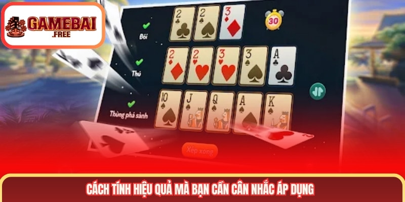 Cách tính hiệu quả mà bạn cần cân nhắc áp dụng