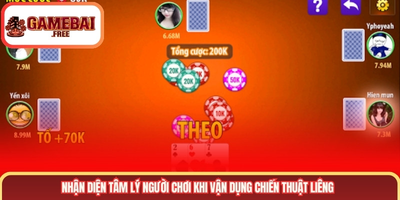 Nhận diện tâm lý người chơi khi vận dụng chiến thuật liêng