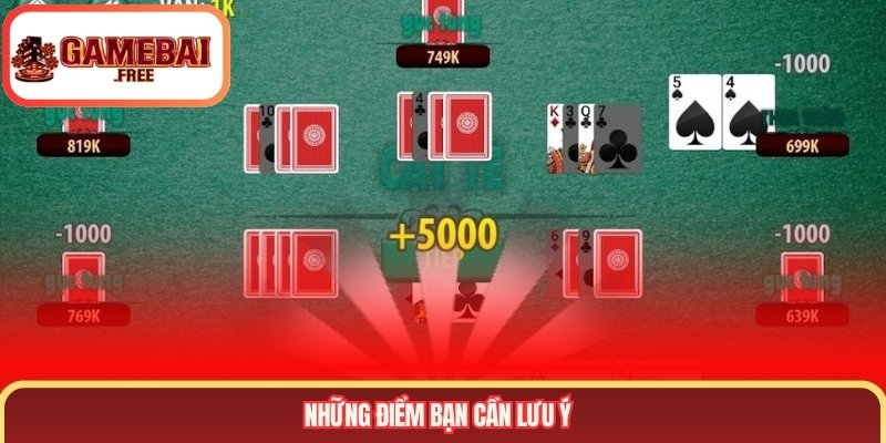 Những điểm bạn cần lưu ý